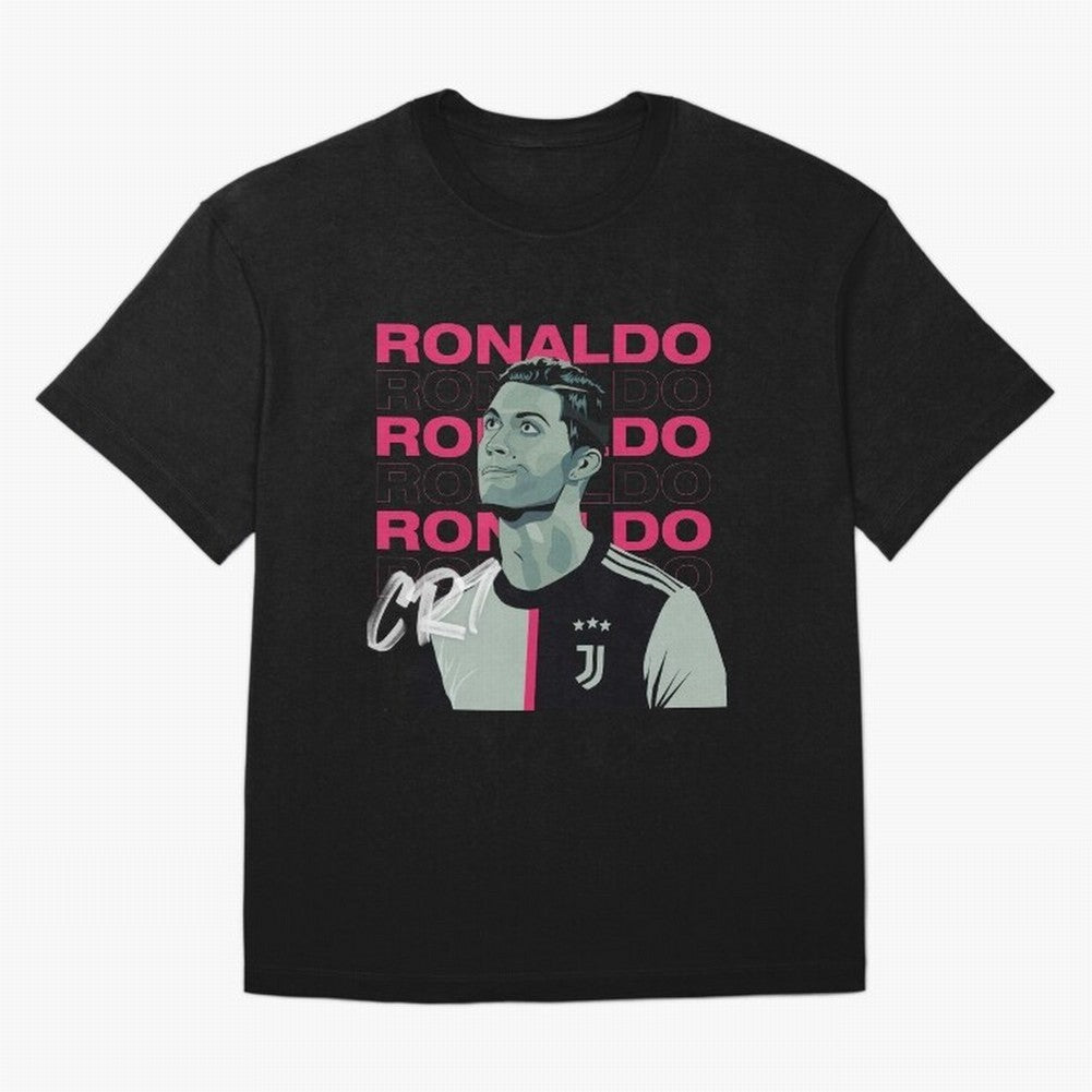 Ronaldo Oversized T-Shirt Feel FIFA World Cup 2026 Group Stage for Fans of Messi, CR7 and Mbappe and Argentina and Brazil, Bringing Stadium Memories, Football Loyalty, International Chants and Championship Tradition; Built for Supporters Chasing