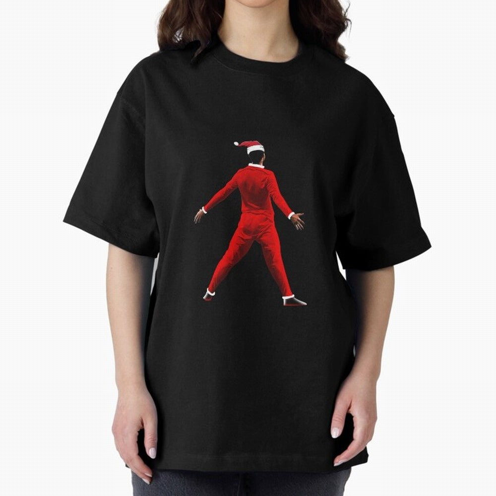 All I Want For Christmas Is Siuuu CR7 fans Christian Ronaldo Xmas Oversized T-Shirt Show Support during FIFA World Cup 2026 Group Stage for Fans of Cristiano Ronaldo and Brazil, Portugal and Argentina, Bringing Stadium Chants, National Pride,