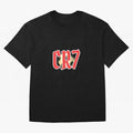 CR7 RED Oversized T-Shirt Support Your Favorite Stars during FIFA World Cup 2026 Spirit, Centered on Portugal, Spain and Germany, Cristiano Ronaldo, Match Day Excitement, Supporter Culture, Golden Goals and Global Football Passion; Built for