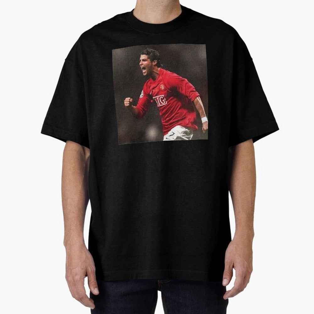Welcome home Ronaldo Oversized T-Shirt Feel International Energy from Global Football Passion for FIFA World Cup 2026, Featuring Haaland and Mbappe, Portugal, Spain and Germany, Championship Spirit, Famous Goals, Roaring Crowds and International