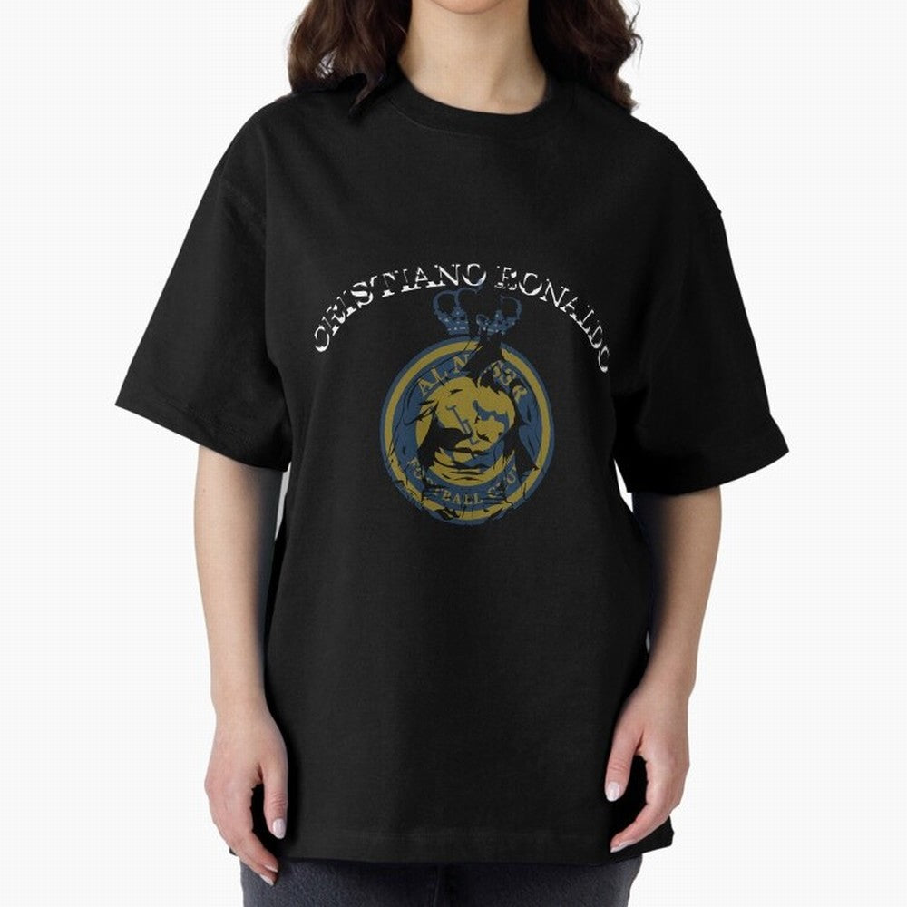 Ronaldo CR7 al nassr Oversized T-Shirt Build FIFA World Cup 2026 USA Canada Mexico Spirit, Centered on Spain and Netherlands, Neymar, Football Festival Excitement, Trophy Ambitions, Country Rivalries and Star Player Buzz; Ideal for Football Dads,