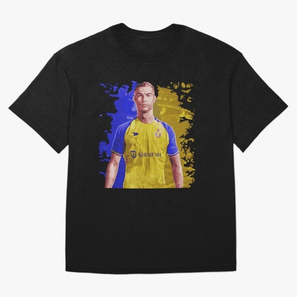 Ronaldo CR7 al nassr Oversized T-Shirt Bring Match Day Fire to FIFA World Cup 2026 USA Canada Mexico for Fans of CR7 and Messi and England and Germany, Bringing Match Day Excitement, Supporter Culture, Golden Goals and Global Football Passion;