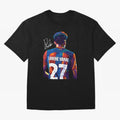 Lamine Yamal Football Player Wpap Art Oversized T-Shirt Represent FIFA World Cup 2026 Spirit, Capturing France, Messi, CR7 and Mbappe, Fan Favorite Moments, National Team Passion, Big Match Drama and Soccer History; Made for Die Hard Supporters,