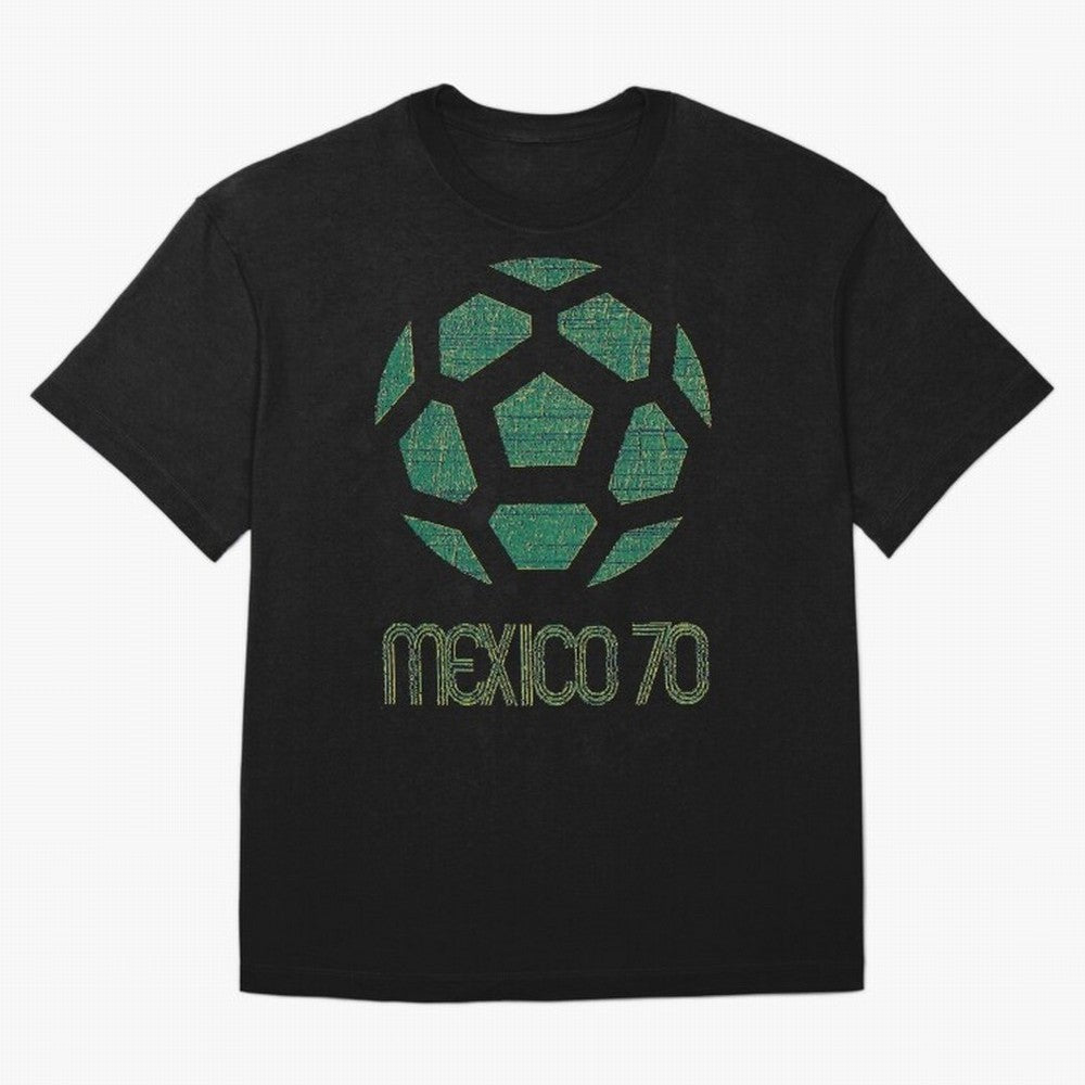 Mexico 70 World Cup Oversized T-Shirt Keep Football History Alive during Global Football Passion for FIFA World Cup 2026 Group Stage, Capturing Cristiano Ronaldo, France, Match Day Excitement, Supporter Culture, Golden Goals and Global Football