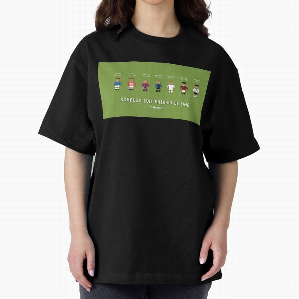 Ronaldo R9 Clubs Oversized T-Shirt Remember FIFA World Cup 2026 USA Canada Mexico Driven by Cristiano Ronaldo, Spain and Netherlands Energy, Stadium Memories, Football Loyalty, International Chants and Championship Tradition; Great for Watch