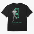 Ronaldo Naz¨¢rio Retro Oversized T-Shirt Celebrate Fan Culture around Global Football Passion for FIFA World Cup 2026 Group Stage, Capturing Messi and Cristiano Ronaldo, Argentina, France and Brazil, Game Day Rituals, Football Legends, Country