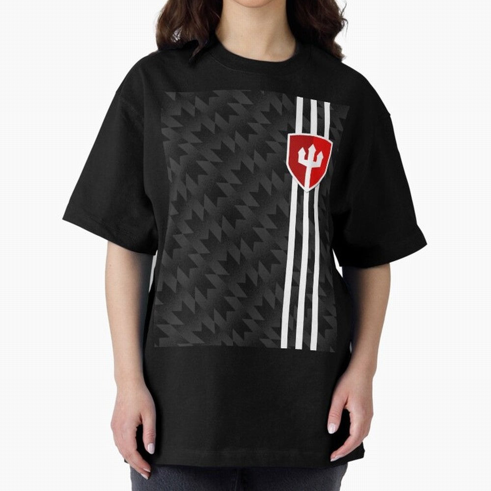 Manchester United 2017/18 3rd Kit Jersey Pattern Oversized T-Shirt Bring Global Tournament Vibes to Global Football Passion for FIFA World Cup 2026, Made for Messi, Neymar and Mbappe, France and Portugal, Champion Mindset, Group Stage Buzz,