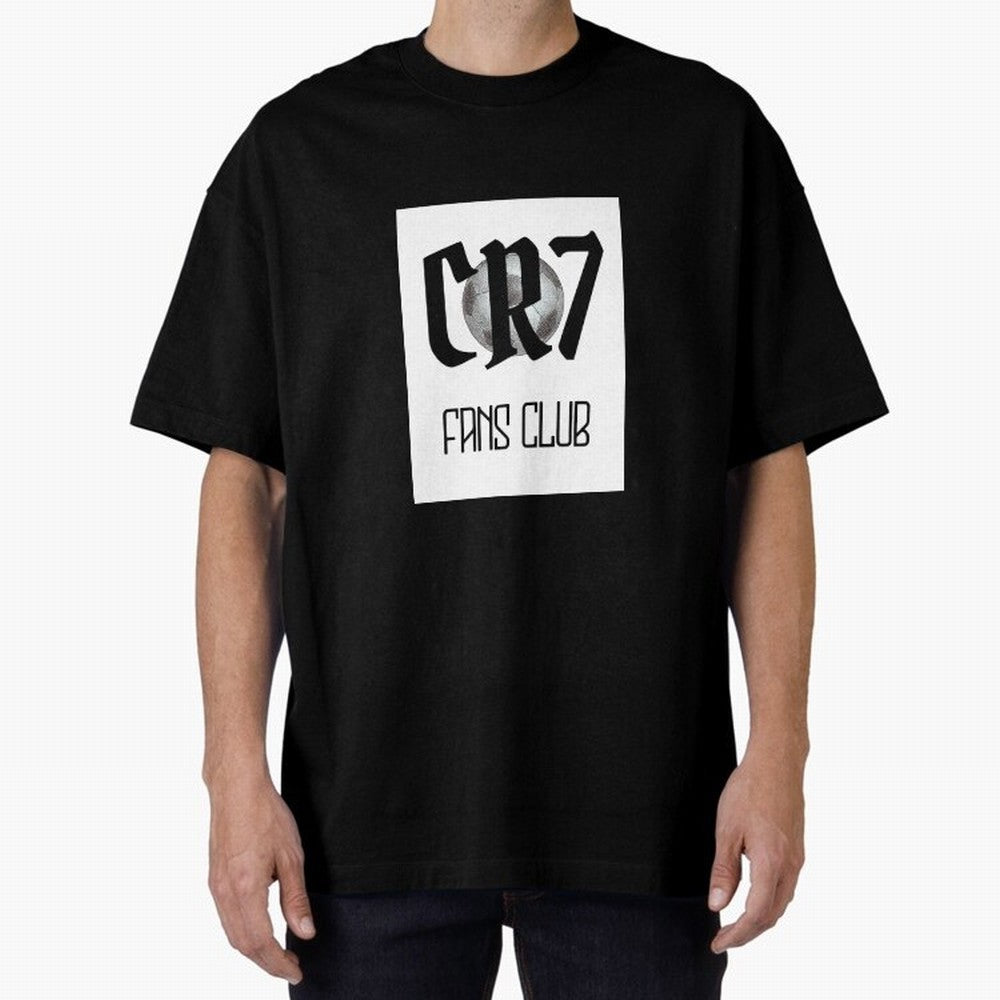 CR7 Oversized T-Shirt Represent FIFA World Cup 2026 Built around Messi, Neymar and Mbappe, Portugal, Spain and Germany Energy, Match Day Excitement, Supporter Culture, Golden Goals and Global Football Passion; Ideal for Football Dads, Football