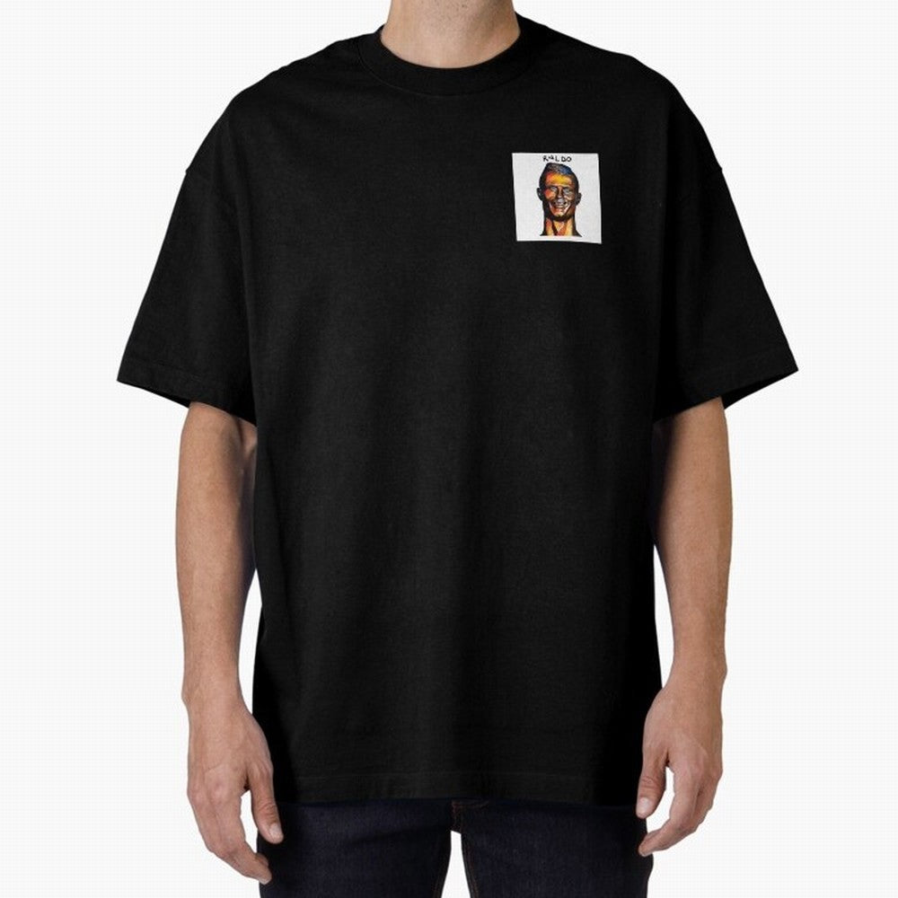 rnldo Oversized T-Shirt Bring Champion Energy into Global Football Passion for FIFA World Cup 2026 Group Stage, Driven by Cristiano Ronaldo, Spain, Classic Soccer Heritage, Championship Pressure, Fan Loyalty and International Pride; Built for