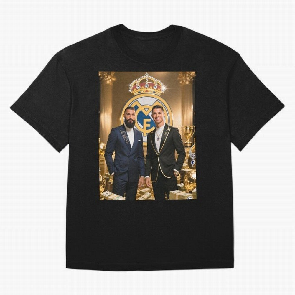 Viking Stars Oversized T-Shirt Bring a Vintage Feel to FIFA World Cup 2026 Group Stage Driven by Messi, Neymar and Mbappe, France Energy, Vintage Soccer Flavor, Modern Football Stars, National Flags and Final Night Emotion; Ideal for Passionate