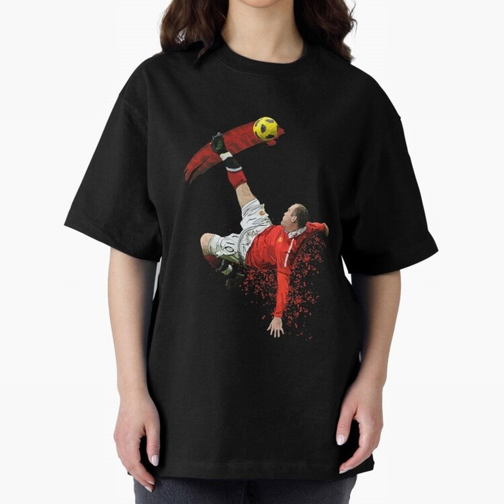 Wayne Rooney Oversized T-Shirt Carry the FIFA World Cup 2026 Journey through Neymar Highlights, Argentina and Brazil Pride, Tournament Hype, Historic Matchups, Family Viewing Parties and Global Sports Pride; Built for Supporters Chasing Trophy