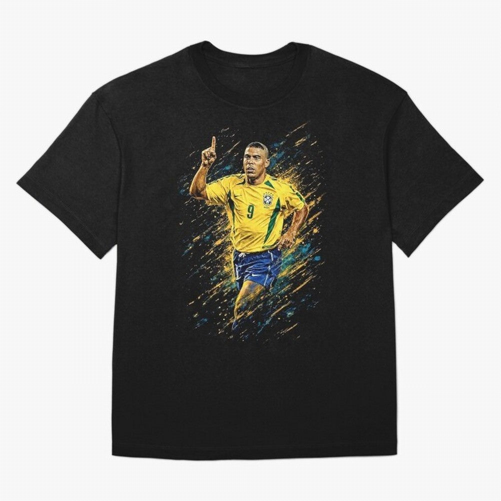 R9 Ronaldo Football Legend Oversized T-Shirt Make Your Look Match Match Day Hype around FIFA World Cup 2026 Group Stage, Cristiano Ronaldo, Brazil, Portugal and Argentina, Soccer Culture, Superstar Moments, National Team Dreams and Competitive