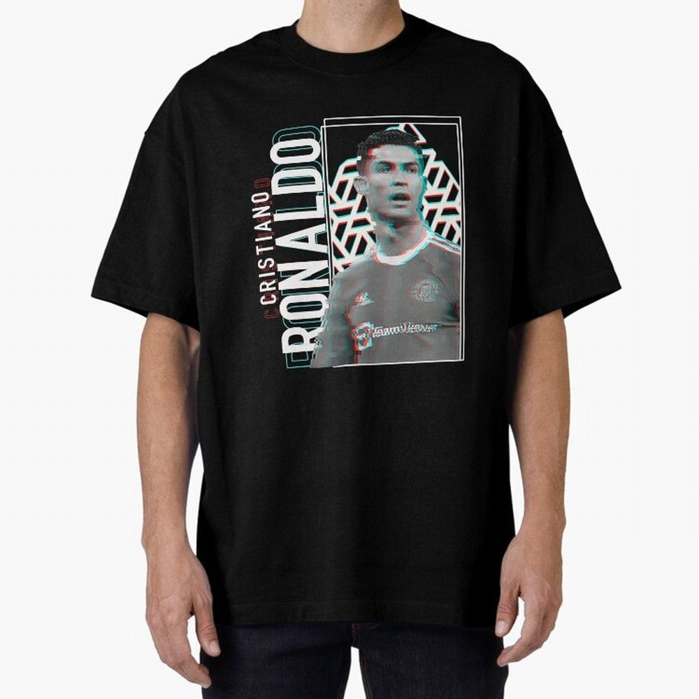 Cristiano Ronaldo sport Oversized T-Shirt Share FIFA World Cup 2026 Group Stage Highlighting CR7, Argentina, France and Brazil Energy, Classic Soccer Heritage, Championship Pressure, Fan Loyalty and International Pride; Perfect for People Who Love