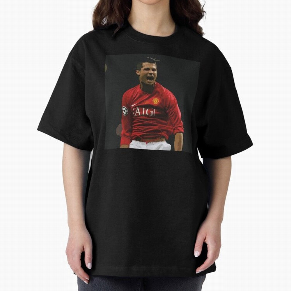 The Manchester United bug 2008 Oversized T-Shirt Show Match Day Excitement for FIFA World Cup 2026 USA Canada Mexico Spirit, Centered on Netherlands, Mbappe and Neymar, Tournament Hype, Historic Matchups, Family Viewing Parties and Global Sports