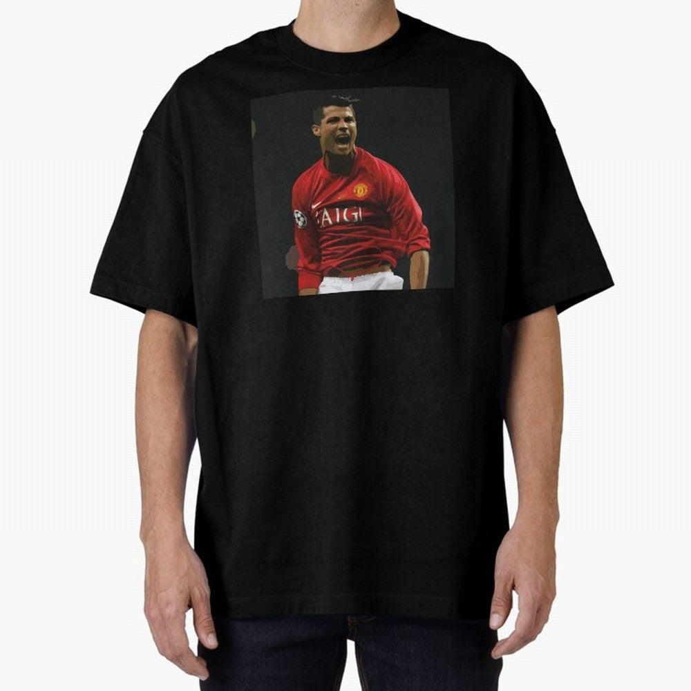 The Manchester United bug 2008 Oversized T-Shirt Show Match Day Excitement for FIFA World Cup 2026 USA Canada Mexico Spirit, Centered on Netherlands, Mbappe and Neymar, Tournament Hype, Historic Matchups, Family Viewing Parties and Global Sports
