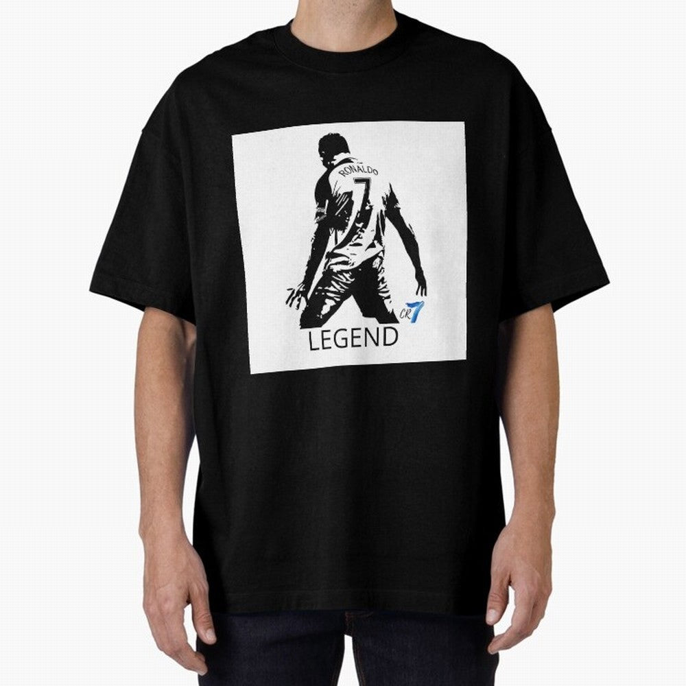 RONALDO legend CR7 Oversized T-Shirt Enjoy the Biggest Football Party of FIFA World Cup 2026 Connected to Messi and Cristiano Ronaldo, Spain and Netherlands Energy, Champion Mindset, Group Stage Buzz, Knockout Tension and Passionate Fan Culture;