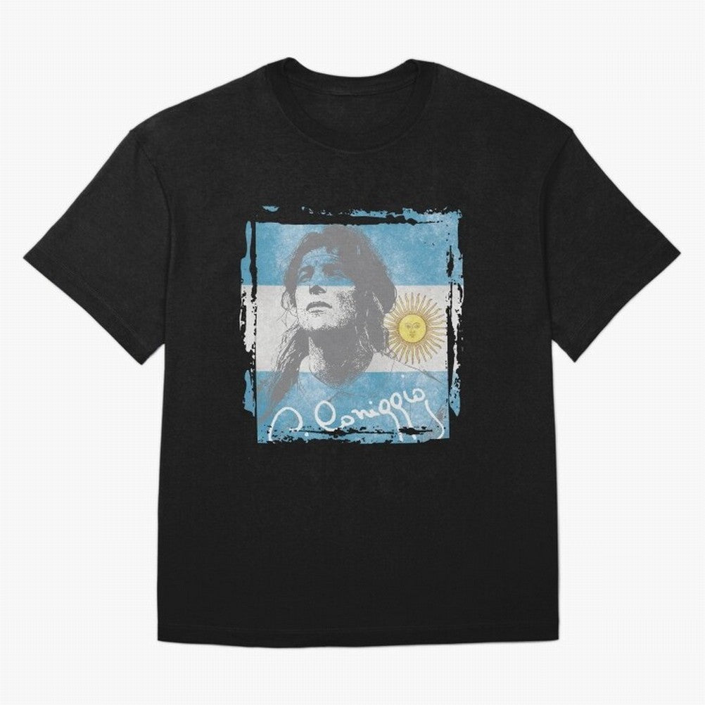 Claudio Caniggia Oversized T-Shirt Share the Excitement of FIFA World Cup 2026 Spirit, with Spain, Haaland and Mbappe, Goal Celebration Energy, Supporter Heritage, Football Icons and Worldwide Tournament Joy; Ideal for Football Dads, Football Moms,