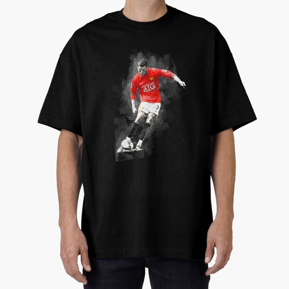 Cristiano Ronaldo gift Oversized T-Shirt Celebrate the Biggest Stage of the FIFA World Cup 2026 USA Canada Mexico Journey through Mbappe Highlights, Argentina, France and Brazil Pride, Tournament Hype, Historic Matchups, Family Viewing Parties and