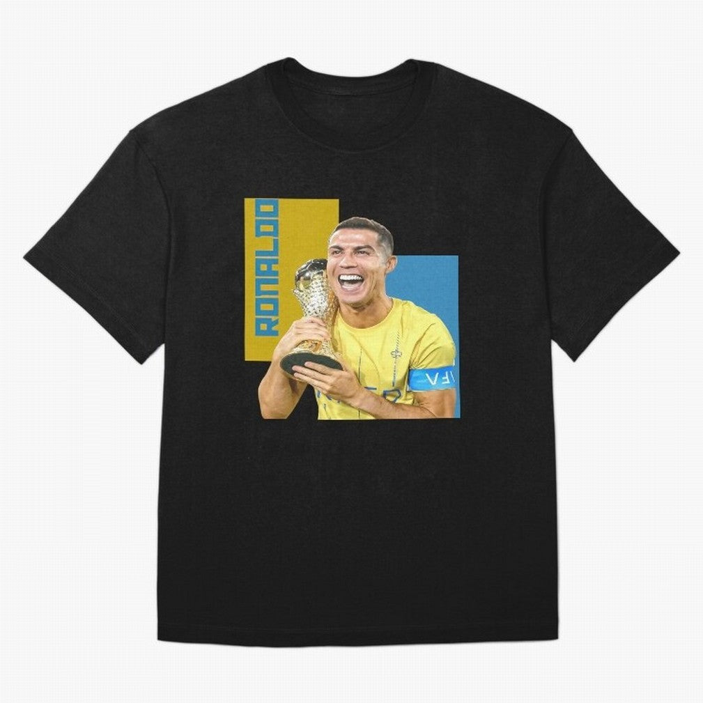 Ronaldo Oversized T-Shirt Celebrate Global Passion for FIFA World Cup 2026 Connected to Neymar, Argentina, France and Brazil Energy, Game Day Rituals, Football Legends, Country Pride and the Road to the Final; Ideal for Fans Who Follow Messi,