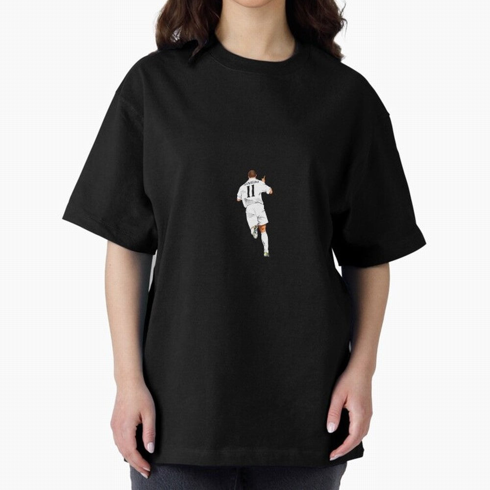 Ronaldo Nazario Minimalist Oversized T-Shirt Upgrade FIFA World Cup 2026 USA Canada Mexico for Fans of Messi, Neymar and Mbappe and Argentina, Bringing Championship Spirit, Famous Goals, Roaring Crowds and International Football Unity; Perfect for