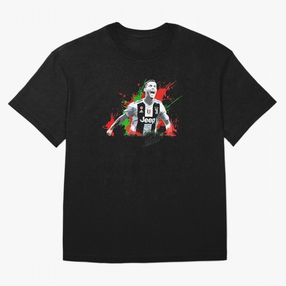 Cristiano Ronaldo Fan Oversized T-Shirt Celebrate the Magic of the FIFA World Cup 2026 Group Stage Journey through Messi and Cristiano Ronaldo Highlights, Argentina, France and Brazil Pride, Championship Spirit, Famous Goals, Roaring Crowds and