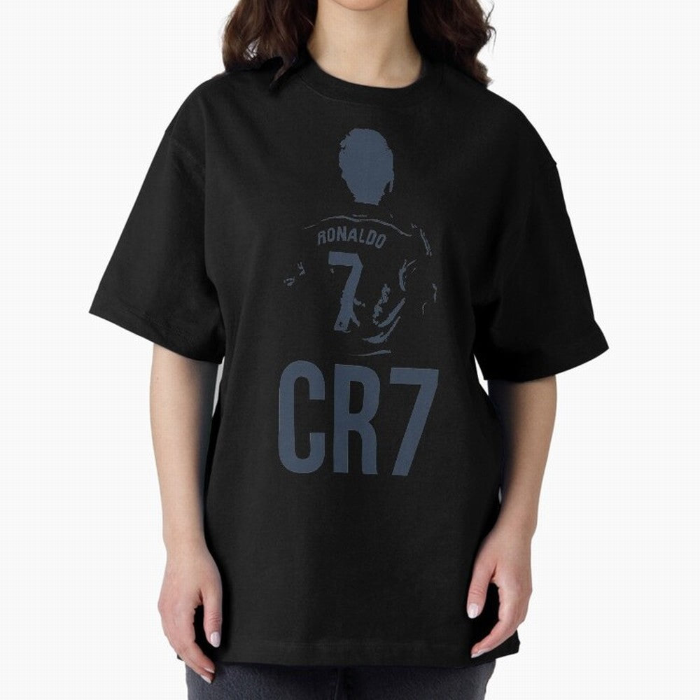 CR7 - Cristiano Ronaldo Oversized T-Shirt Discover FIFA World Cup 2026 Centered on Neymar, Brazil Energy, Match Day Excitement, Supporter Culture, Golden Goals and Global Football Passion; Perfect for Supporters Who Want Bold Football Energy,