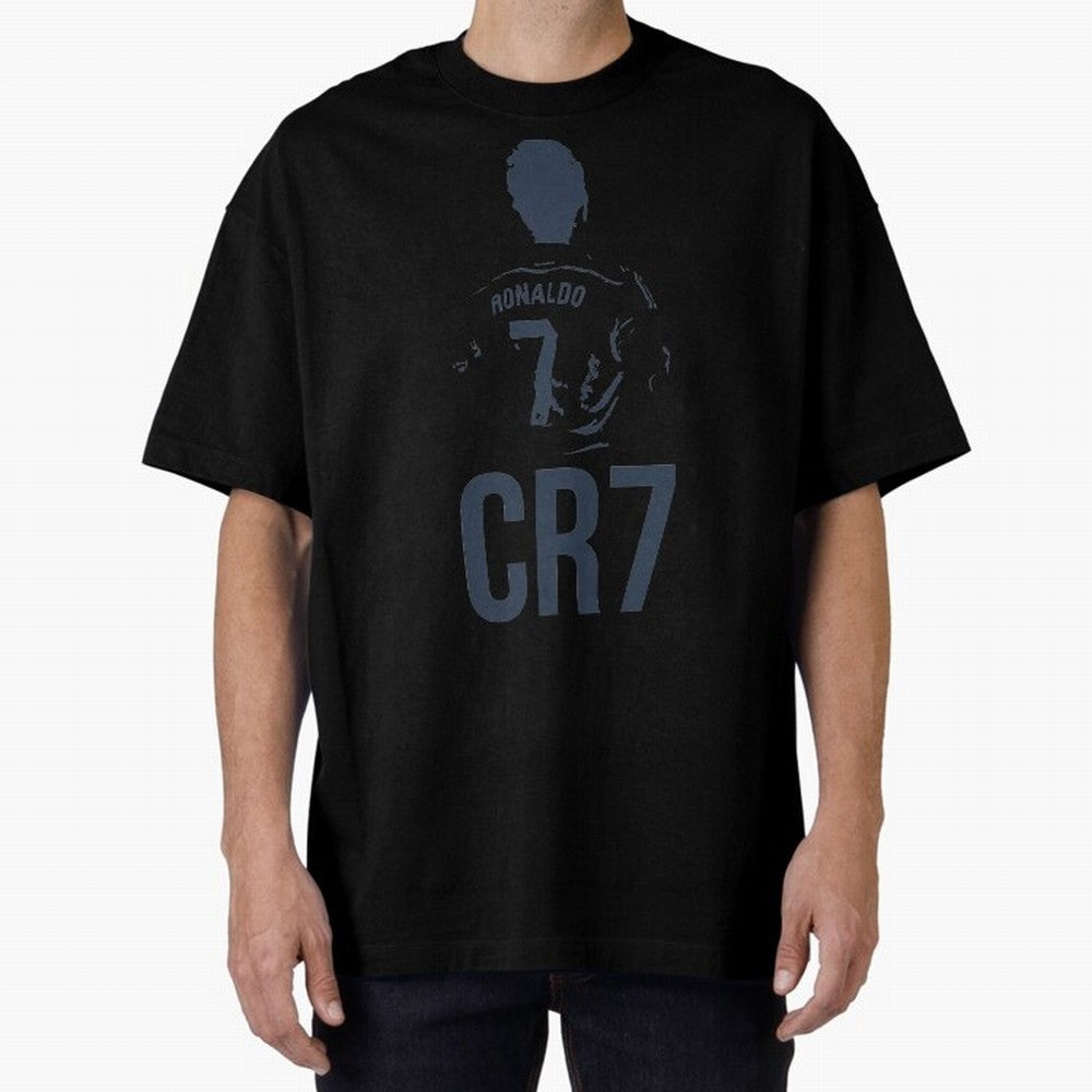 CR7 - Cristiano Ronaldo Oversized T-Shirt Discover FIFA World Cup 2026 Centered on Neymar, Brazil Energy, Match Day Excitement, Supporter Culture, Golden Goals and Global Football Passion; Perfect for Supporters Who Want Bold Football Energy,