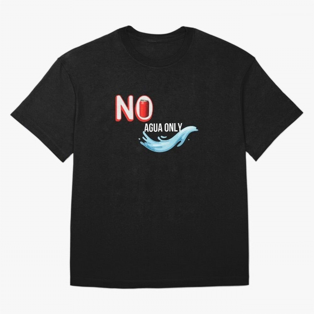Cristiano Ronaldo - No Soda Coca Drink Agua Water Only Oversized T-Shirt Show Your Love for FIFA World Cup 2026 Group Stage Spirit, with Netherlands, Mbappe and Neymar, Goal Celebration Energy, Supporter Heritage, Football Icons and Worldwide