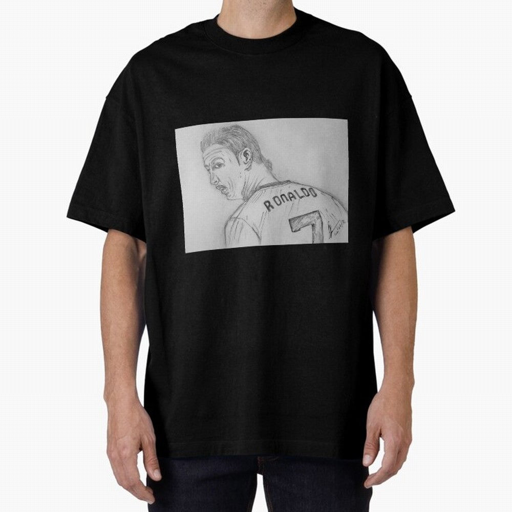 CR7 Oversized T-Shirt Represent FIFA World Cup 2026 Group Stage Spirit, Highlighting Netherlands, Neymar, Game Day Rituals, Football Legends, Country Pride and the Road to the Final; Ideal for Fans Who Follow Messi, Cristiano Ronaldo, CR7, Mbappe,