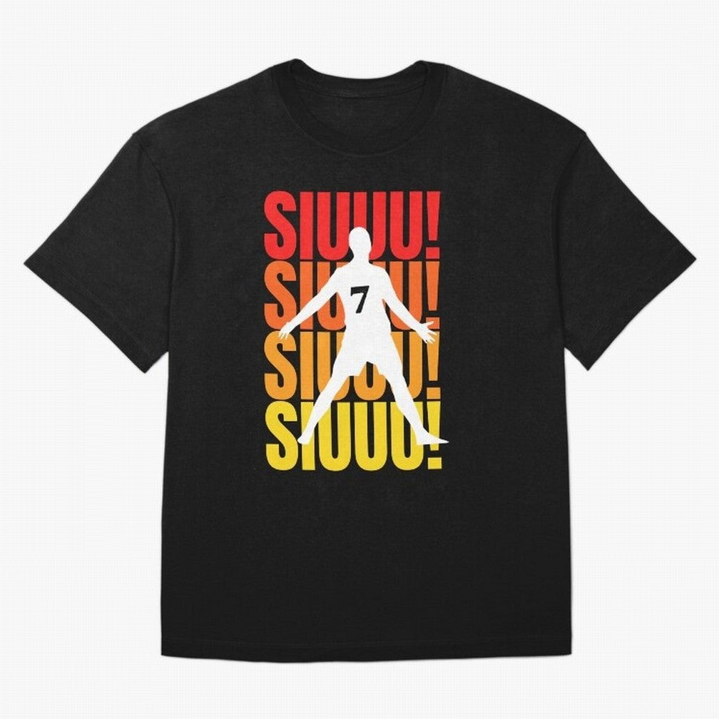 Christiano Ronaldo Siuuu Oversized T-Shirt Keep the Legacy of FIFA World Cup 2026 for Fans of Messi and Cristiano Ronaldo and England, France and Netherlands, Bringing Worldwide Fan Energy, Dramatic Goals, Stadium Lights and Championship