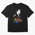 Christiano Ronaldo Focused Oversized T-Shirt Celebrate Football Heritage in Global Football Passion for FIFA World Cup 2026 Group Stage, Celebrating Haaland and Mbappe, England, France and Netherlands, Vintage Soccer Flavor, Modern Football Stars,