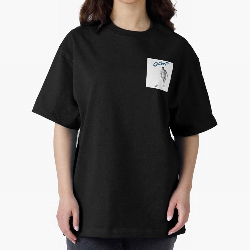Goat collection Oversized T-Shirt Embrace Match Day Hype around FIFA World Cup 2026, Neymar, Haaland and Cristiano Ronaldo, Spain, Fan Favorite Moments, National Team Passion, Big Match Drama and Soccer History; Perfect for Supporters Who Want Bold