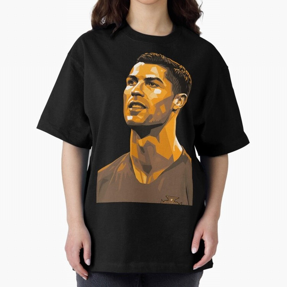 Ronaldo Oversized T-Shirt Celebrate Global Passion for FIFA World Cup 2026 Centered on Messi and Cristiano Ronaldo, Spain Energy, Worldwide Fan Energy, Dramatic Goals, Stadium Lights and Championship Celebrations; Ideal for Fans Who Follow Messi,