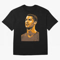 Ronaldo Oversized T-Shirt Celebrate Global Passion for FIFA World Cup 2026 Centered on Messi and Cristiano Ronaldo, Spain Energy, Worldwide Fan Energy, Dramatic Goals, Stadium Lights and Championship Celebrations; Ideal for Fans Who Follow Messi,