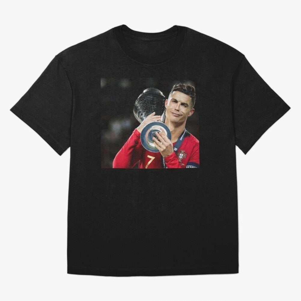 Ronaldo Oversized T-Shirt Back Your Heroes with FIFA World Cup 2026 Group Stage Spirit, Filled with Portugal, Spain and Germany, Messi, CR7 and Mbappe, Stadium Memories, Football Loyalty, International Chants and Championship Tradition; Ideal for