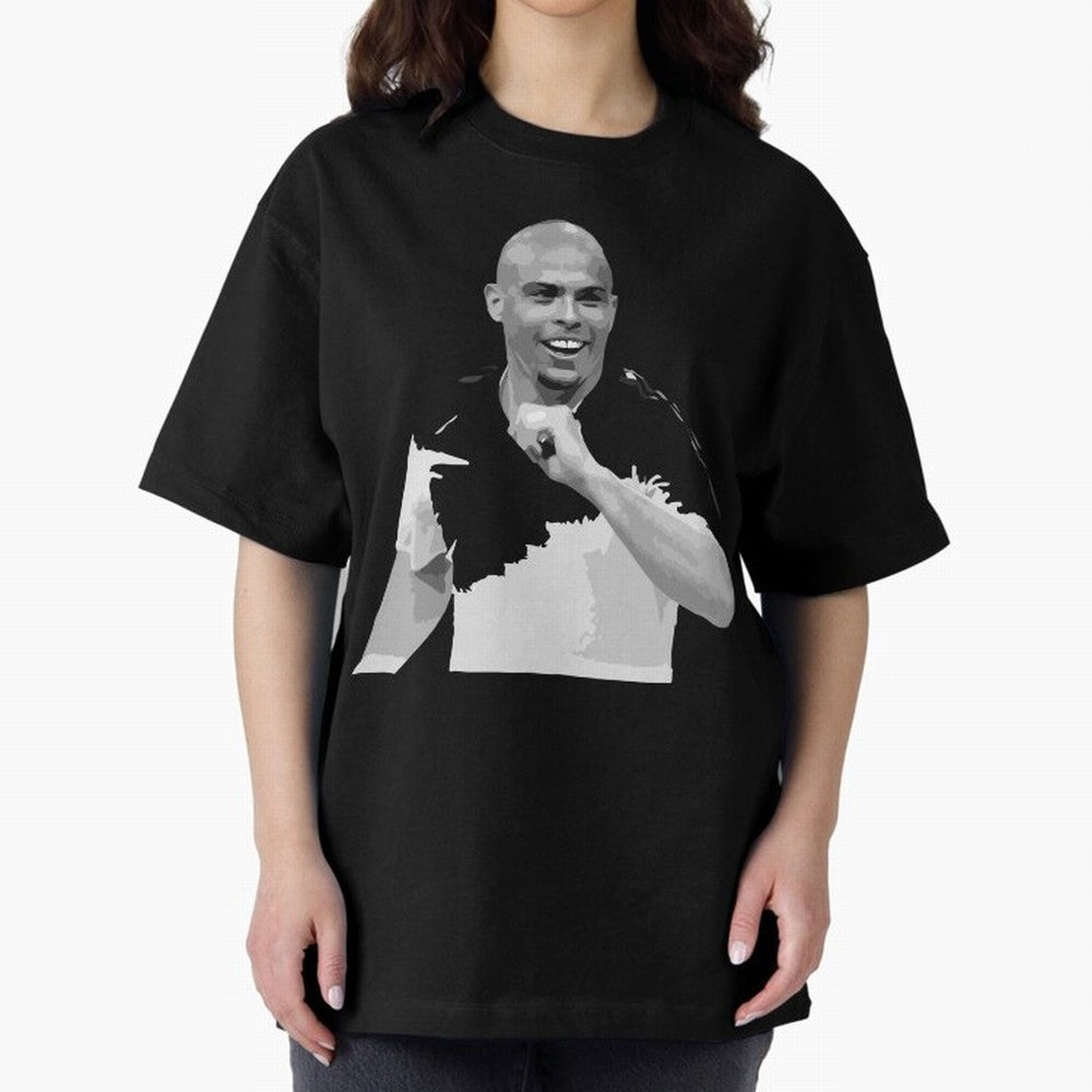 R9 Ronaldo Oversized T-Shirt Fuel Your Fan Pride for Global Football Passion for FIFA World Cup 2026 Group Stage, Centered on Messi, Neymar and Mbappe, Germany, Stadium Memories, Football Loyalty, International Chants and Championship Tradition;