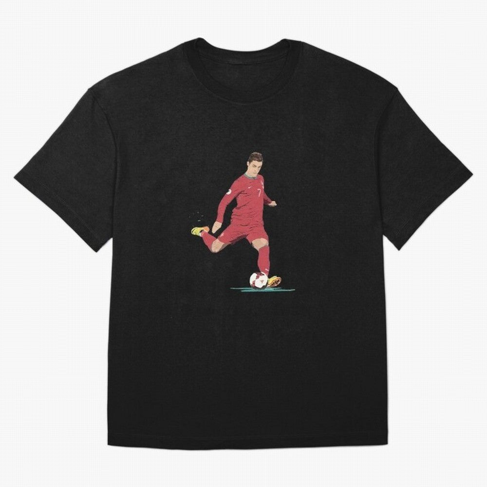 Cristiano ronaldo portugal 2022 Oversized T-Shirt Fuel FIFA World Cup 2026 for Fans of Neymar and Spain and Netherlands, Bringing Stadium Chants, National Pride, Trophy Dreams and Unforgettable Football Memories; Perfect for Fans, Collectors,