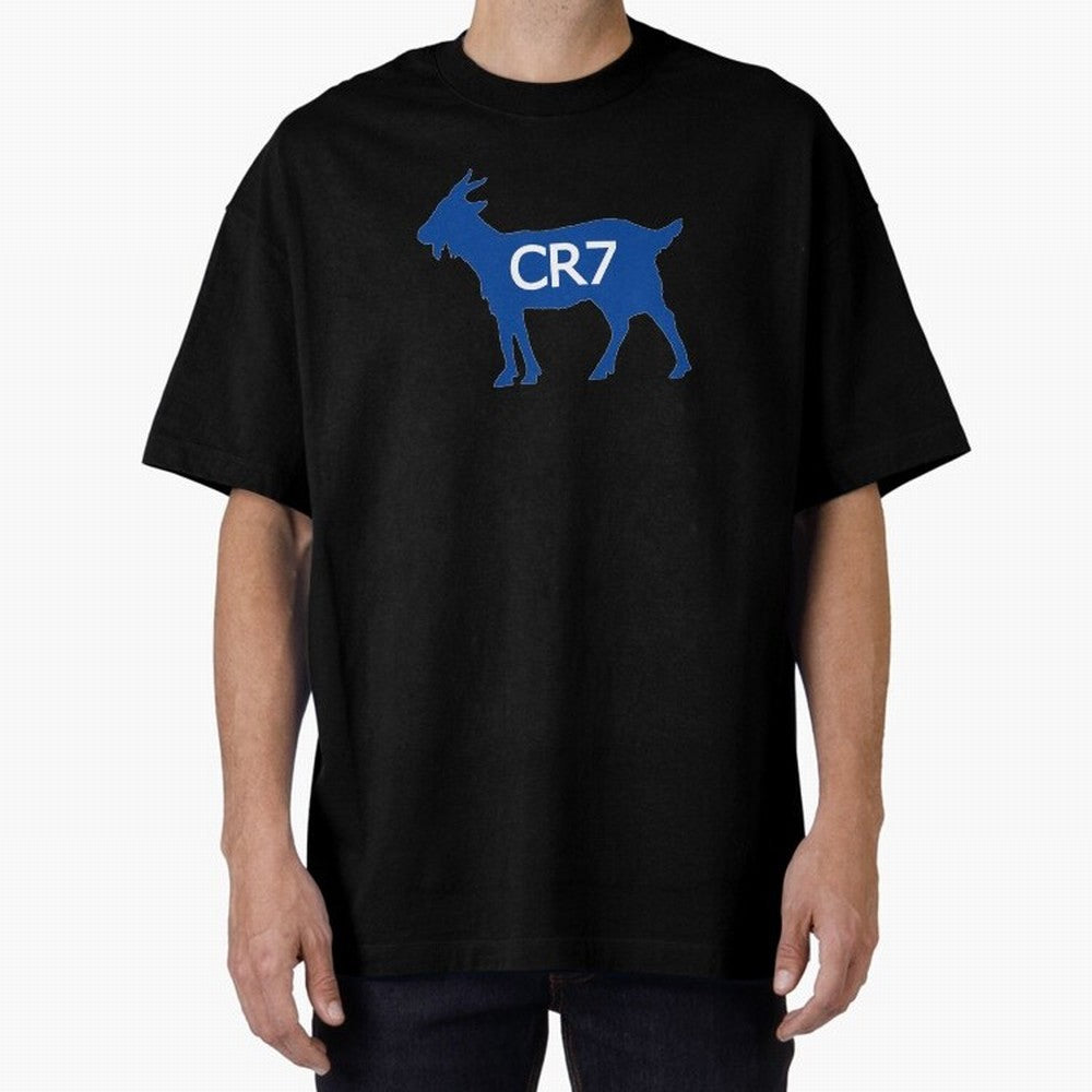 CR7 GOAT Blue Oversized T-Shirt Refresh the FIFA World Cup 2026 Group Stage Journey through CR7 and Messi Highlights, Germany Pride, Stadium Chants, National Pride, Trophy Dreams and Unforgettable Football Memories; Ideal for Fans Who Follow Messi,