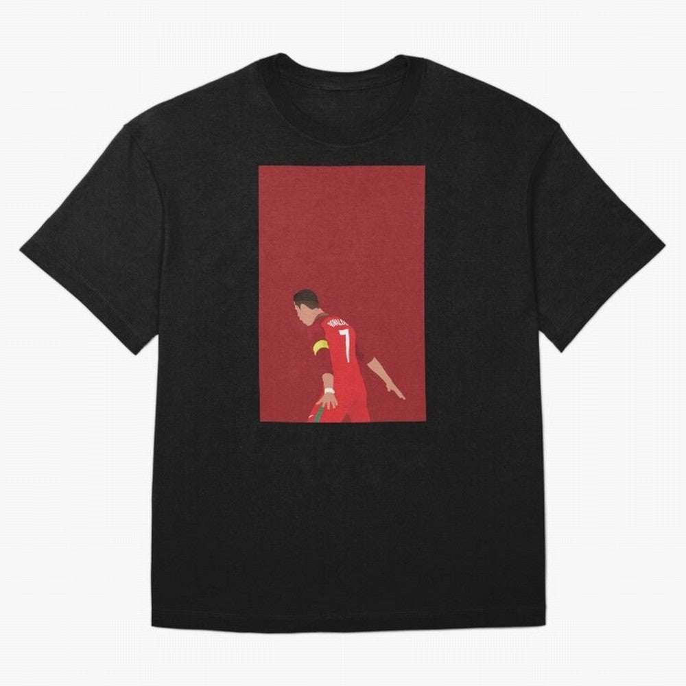 CR7 Oversized T-Shirt Make Memories around FIFA World Cup 2026 USA Canada Mexico Capturing Messi, Neymar and Mbappe, Argentina, France and Brazil Energy, Global Supporter Spirit, Legendary Goals, National Colors and Tournament Celebration; Ideal