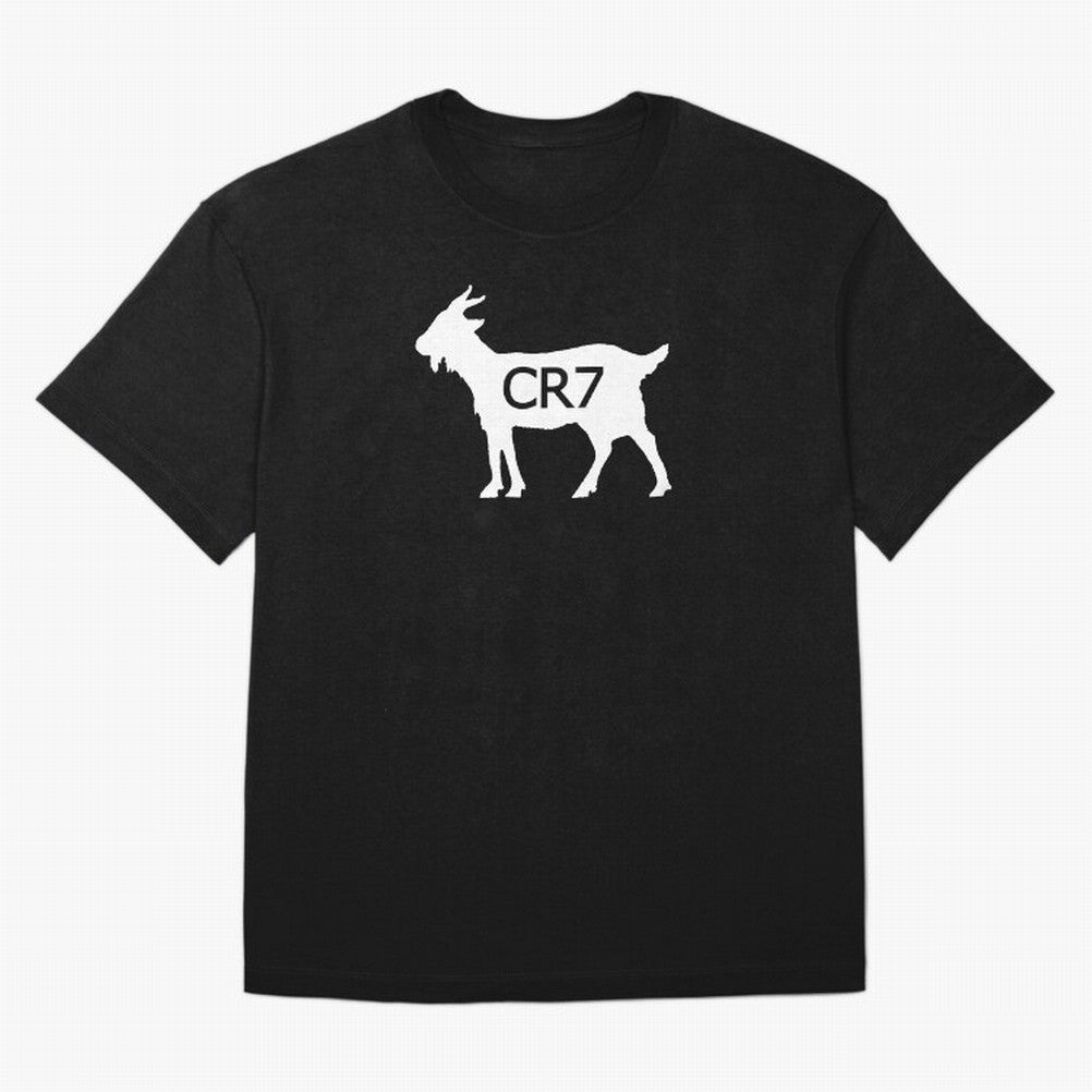 CR7 GOAT Oversized T-Shirt Showcase the FIFA World Cup 2026 Group Stage Journey through Neymar, Haaland and Cristiano Ronaldo Highlights, Brazil Pride, Champion Mindset, Group Stage Buzz, Knockout Tension and Passionate Fan Culture; Made for