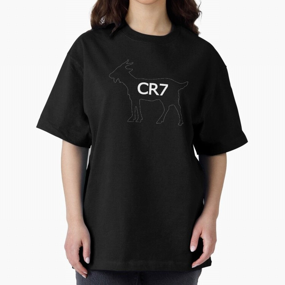 CR7 GOAT Alt Oversized T-Shirt Feel FIFA World Cup 2026 Group Stage for Fans of Messi, CR7 and Mbappe and Argentina and Brazil, Bringing Stadium Memories, Football Loyalty, International Chants and Championship Tradition; Built for Supporters
