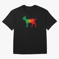 CR7 GOAT Tuga 2 Oversized T-Shirt Show Your Love for Match Day Hype around FIFA World Cup 2026, CR7 and Messi, Argentina, France and Brazil, Football Passion, Legendary Performances, Festival Vibes and Supporter Community; Perfect for Fans,