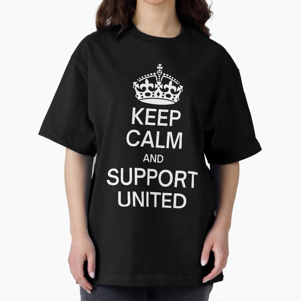 Keep Calm and Support United Oversized T-Shirt Step into Match Day Hype around FIFA World Cup 2026 USA Canada Mexico, Messi, Neymar and Mbappe, Argentina, Worldwide Fan Energy, Dramatic Goals, Stadium Lights and Championship Celebrations; Built for