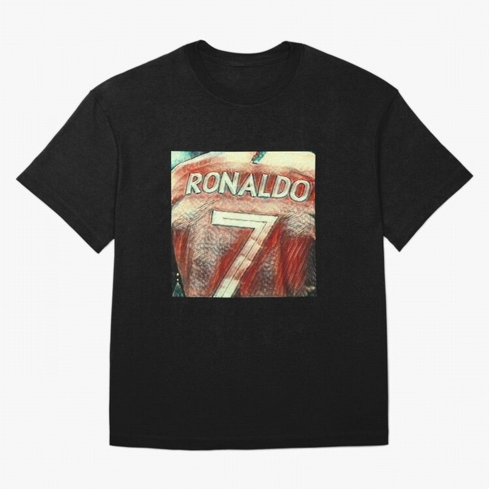 CR7 Oversized T-Shirt Keep the Legacy of FIFA World Cup 2026 USA Canada Mexico Spirit, with England, Mbappe, Football Passion, Legendary Performances, Festival Vibes and Supporter Community; Made for Collectors Who Enjoy Iconic Players, Country