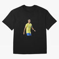 Ronaldo Al Nassar Oversized T-Shirt Honor Football Greatness during FIFA World Cup 2026 Group Stage for Fans of Messi, CR7 and Mbappe and Portugal, Bringing Vintage Soccer Flavor, Modern Football Stars, National Flags and Final Night Emotion;