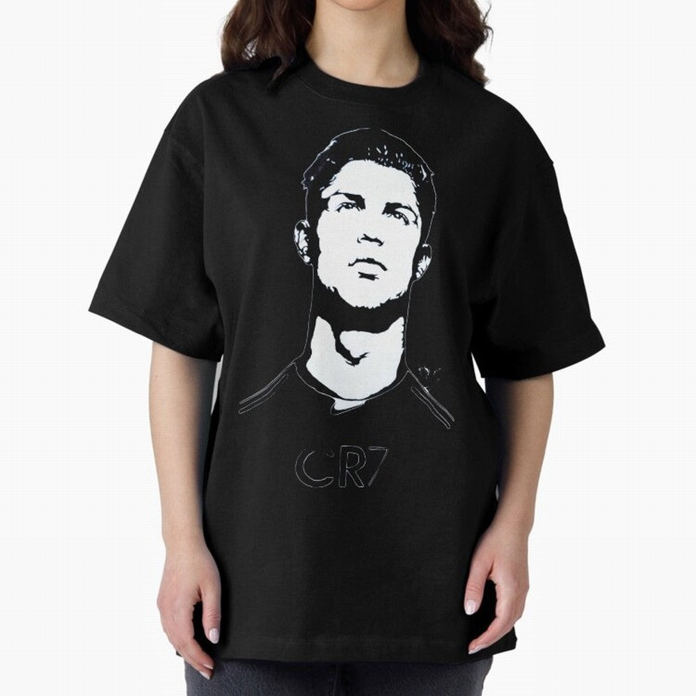 Cristiano Ronaldo Oversized T-Shirt Make Game Day About FIFA World Cup 2026 Group Stage with Messi, CR7 and Mbappe, Brazil Energy, Football Passion, Legendary Performances, Festival Vibes and Supporter Community; Great for Watch Parties, Sports