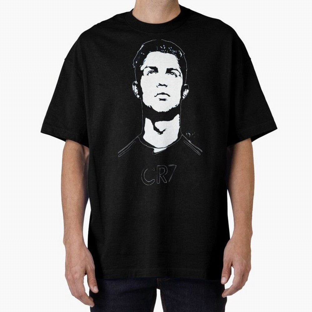Cristiano Ronaldo Oversized T-Shirt Make Game Day About FIFA World Cup 2026 Group Stage with Messi, CR7 and Mbappe, Brazil Energy, Football Passion, Legendary Performances, Festival Vibes and Supporter Community; Great for Watch Parties, Sports