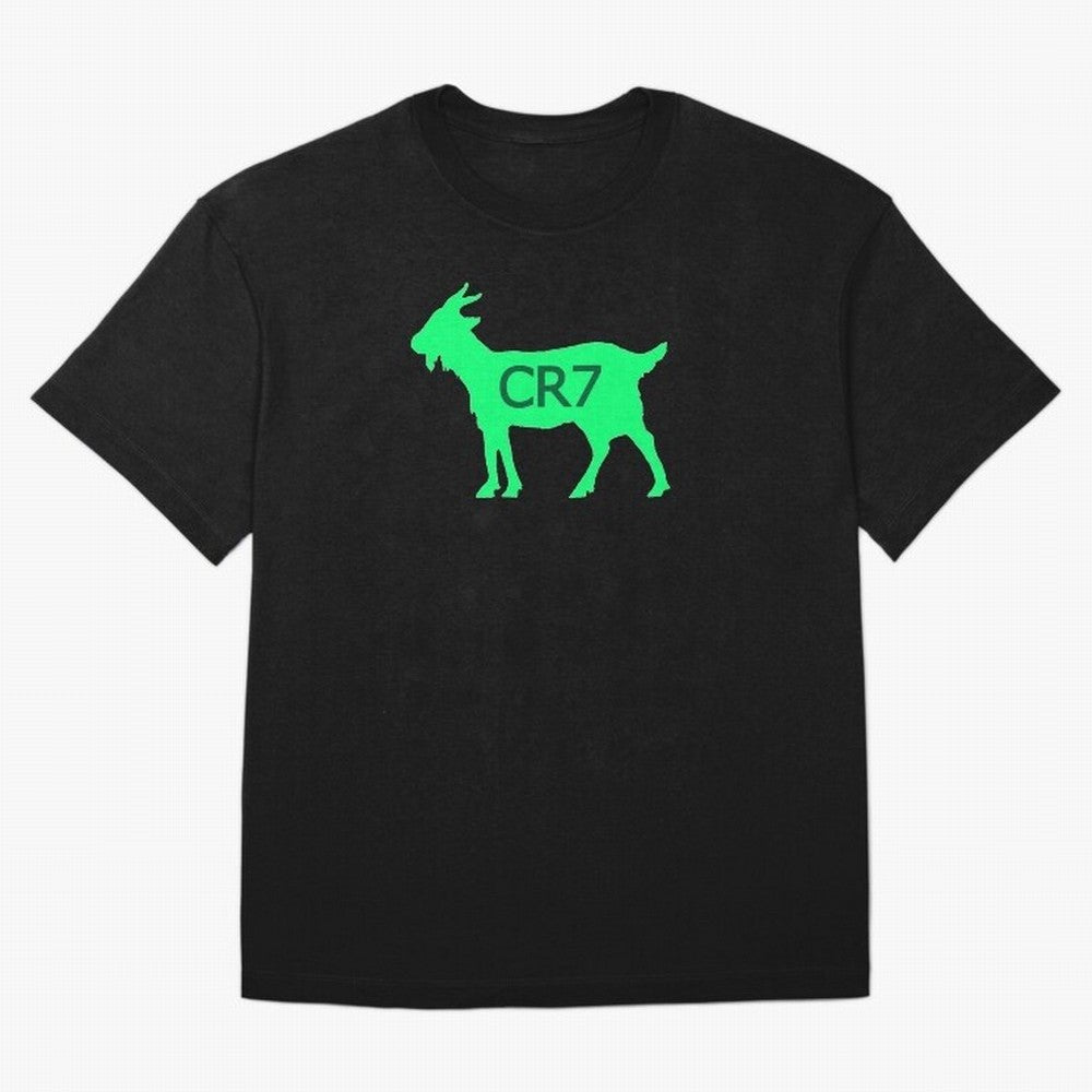 CR7 GOAT Saudi Arabia Green Oversized T-Shirt Share Global Football Passion for FIFA World Cup 2026 USA Canada Mexico, Featuring Neymar, Netherlands, Football History, Final Match Energy, Crowd Noise and Once in a Lifetime Moments; Perfect for