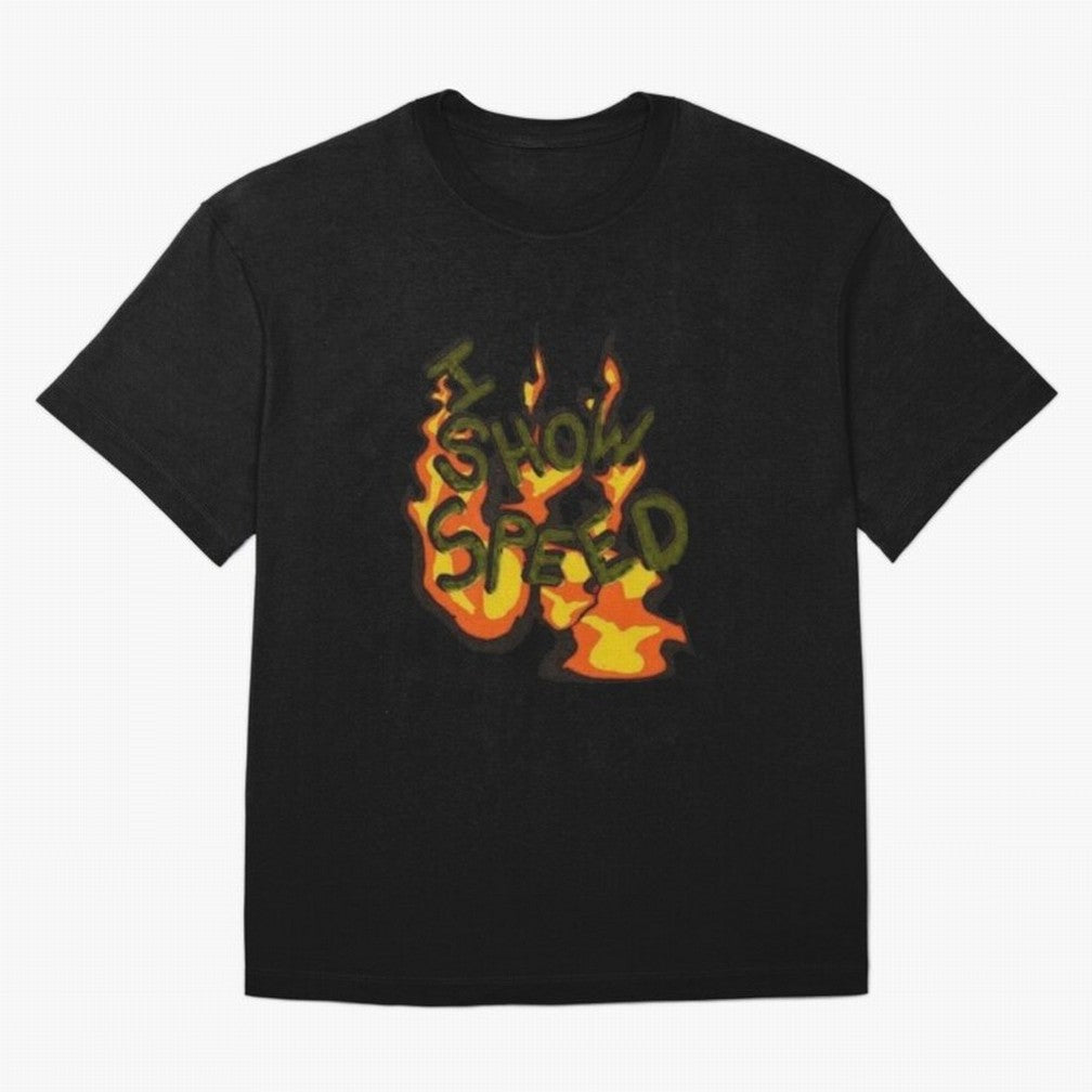 ISHOWSPEED MERCH LOGO 2 Oversized T-Shirt Upgrade Match Day Hype around FIFA World Cup 2026 Group Stage, Messi, CR7 and Mbappe, Brazil, Stadium Chants, National Pride, Trophy Dreams and Unforgettable Football Memories; Perfect for Supporters Who