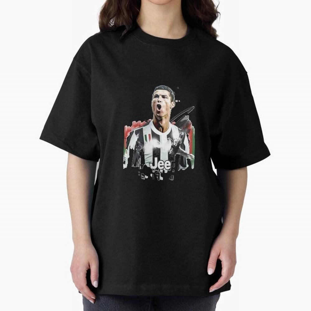 Ronaldo Oversized T-Shirt Wear the Spirit of Match Day Hype around FIFA World Cup 2026 USA Canada Mexico, Messi, Neymar and Mbappe, France and Portugal, Goal Celebration Energy, Supporter Heritage, Football Icons and Worldwide Tournament Joy;